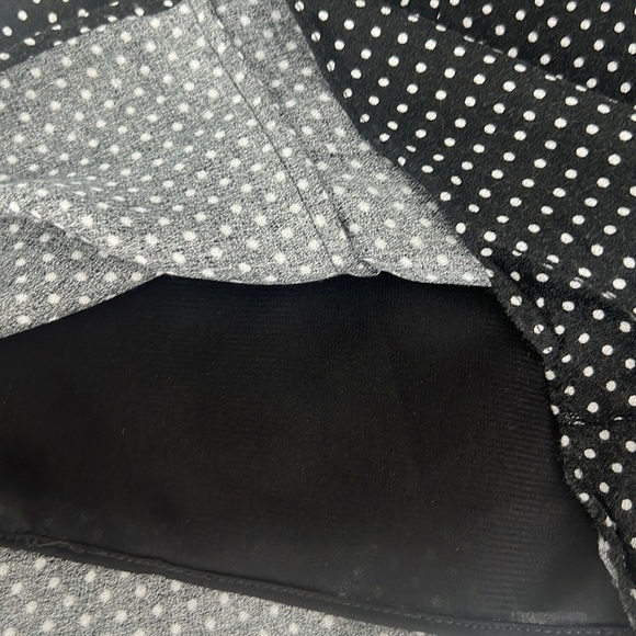 Alice + Olivia black polka dot romper size 0 - Picture 8 of 8